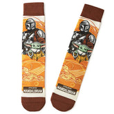 Star Wars: The Mandalorianâ„¢ and Groguâ„¢ Novelty Crew Socks