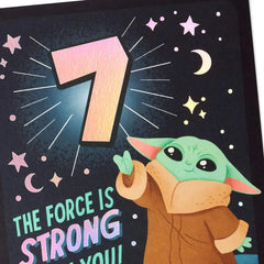 Star Wars™ Grogu™ Epic Day 7th Birthday Card