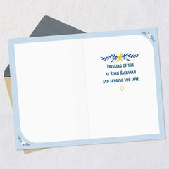 Peace, Comfort and Faith Rosh Hashanah Card