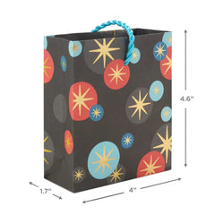 4.6" Starburst Gift Card Holder Mini Bag