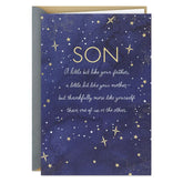 You Make Our World Better Birthday Card for Son from Mom and Dad