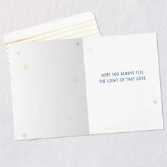Light of Love Sympathy Card