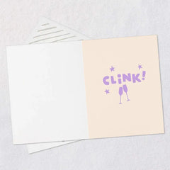 Cheers to You Congratulations Card