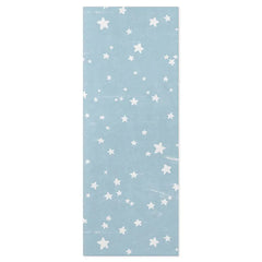 Stars on Pale Blue Tissue Paper, 6 Sheets