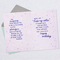 Incredible Woman Birthday Card for Sister