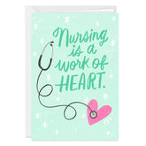 Work of Heart Custom Thank-You Card for Nurse