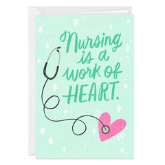 Work of Heart Custom Thank-You Card for Nurse