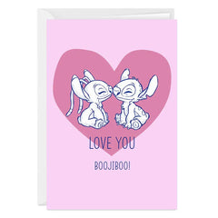Disney Lilo & Stitch Custom Valentine's Day Card