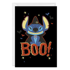 Disney Stitch Boo! Custom Halloween Card