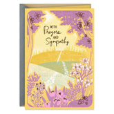 May Your Heart Be Assured Religious Sympathy Card