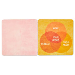 Stop and Smell the Rosé: 20 Coasters Celebrating Friends (And Wine) Book
