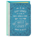 Once Upon a Time Baby Shower Card for Baby Boy
