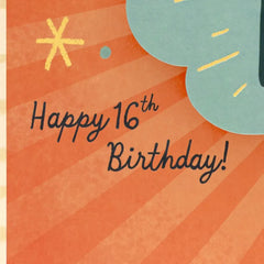 Pretty Special All the Time 16th Birthday Card