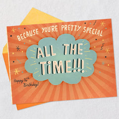 Pretty Special All the Time 16th Birthday Card