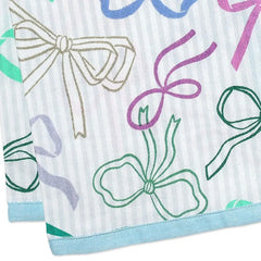 Colorful Bows Tea Towel, 18x24