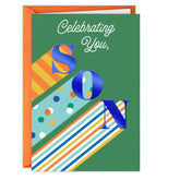 With Pride, Hope, Happiness and Love Birthday Card for Son
