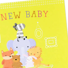 Blessed With Love and Tiny Things New Baby Card