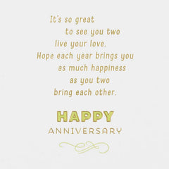 One-of-a-Kind Anniversary Card for Brother and Spouse