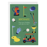 Suits You to a Tee Custom Birthday Card