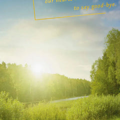 Never Ready to Say Good-Bye Sympathy Card for Loss After Long Illness