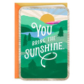 You Bring the Sunshine Friendship Card