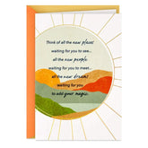 New Places, New People, New Dreams Goodbye Card