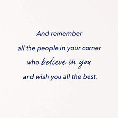 New Places, New People, New Dreams Goodbye Card