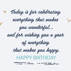 Everything That Makes You Happy Birthday Card for Godfather