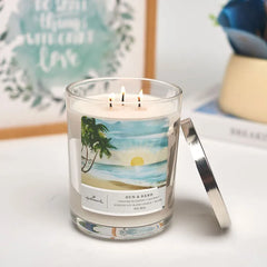 Sun and Sand Scented 3-Wick Candle, 16 oz.