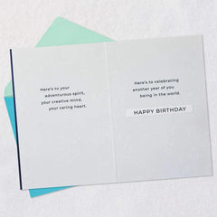 Celebrating Another Year of You Birthday Card for Son