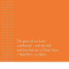 As You Enter the Lord's Service Religious Congratulations Card
