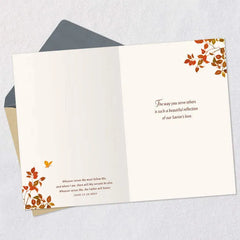 You Serve With Love Religious Clergy Appreciation Card