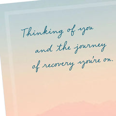 Wishing You Strength on Your Recovery Journey Encouragement Card