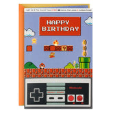 Nintendo Super Marioâ„¢ Advance to the Next Level Birthday Card With Light and Sound