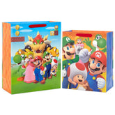 Nintendo Super Marioâ„¢ Video Game Fun 2-Pack Assorted Gift Bags