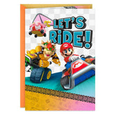 Nintendo Mario Kartâ„¢ Let's Ride Birthday Card