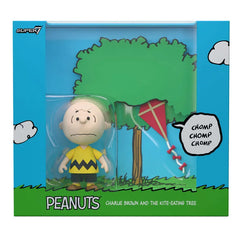 Super7 Peanuts Charlie Brown and the Kite-Eating Tree ReAction Figure