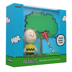 Super7 Peanuts Charlie Brown and the Kite-Eating Tree ReAction Figure