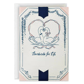 Lovebirds for Life Wedding Card