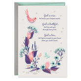 On Your Journey Back to Health Religious Get Well Card