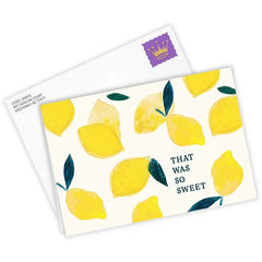 Sweet Lemons Custom Thank-You Card