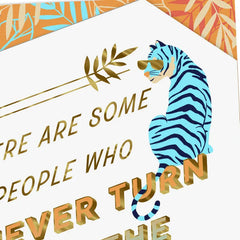 Celebrate Big Giraffe With Cake Birthday Card