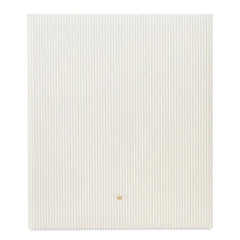 A Life Remembered Taupe Striped Refillable Photo Album