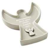Angel-Shaped Trinket Dish With Token