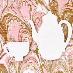 Tea Set Birthday Card