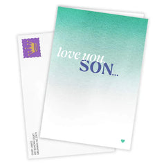Love You Custom Card for Son