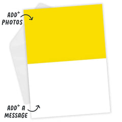 Bold Retro Lettering Custom Thank You Card