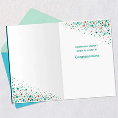 Bold Bravo Congratulations Card