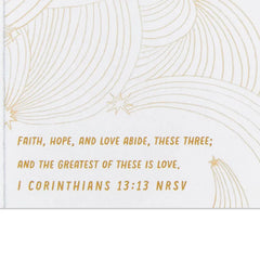 You Are Unique and Precious Religious Baptism Card for Grandson