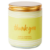 Thank You Scented Single-Wick Jar Candle, 7 oz.